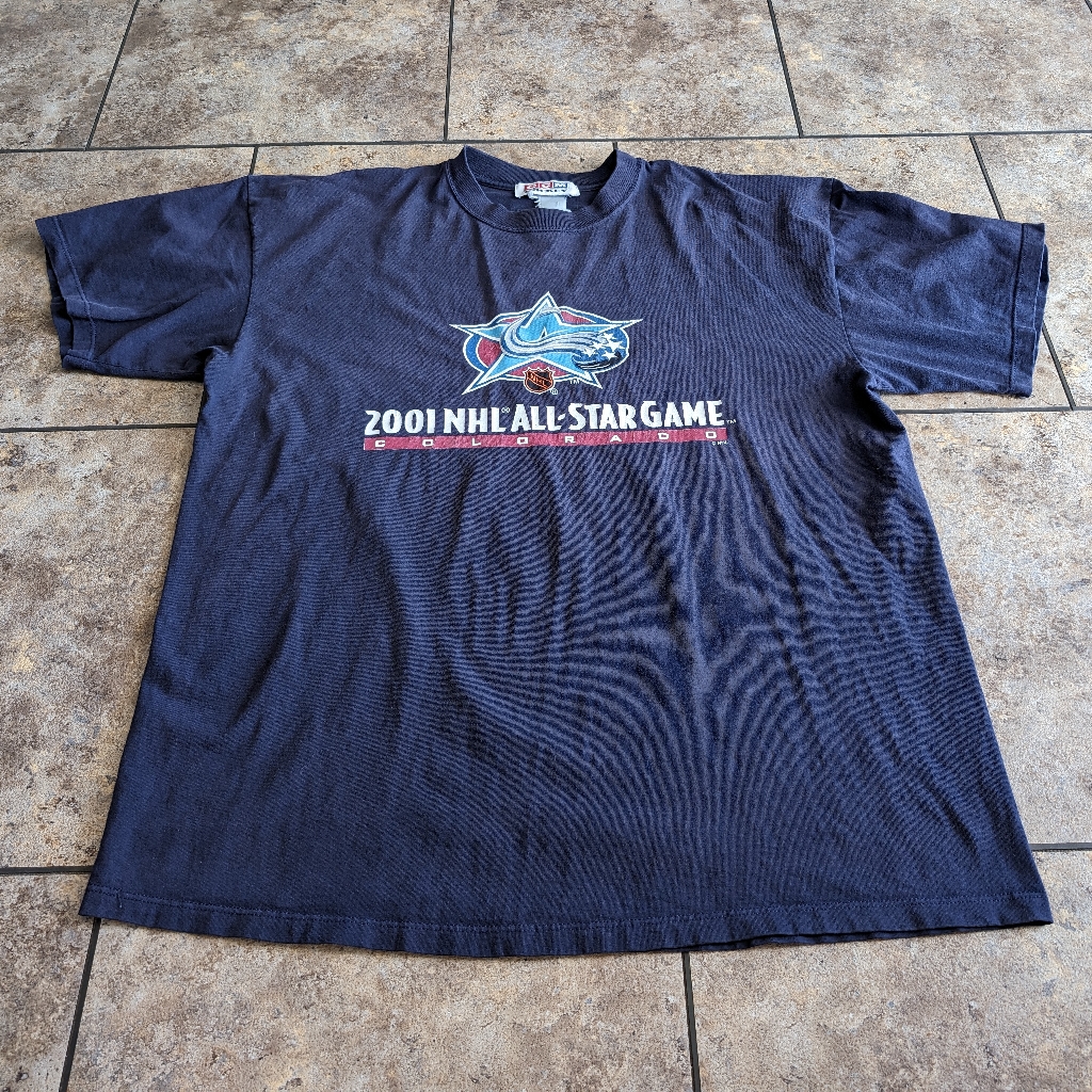 2001 Nhl All Star Colorado Tee Mens Xxl